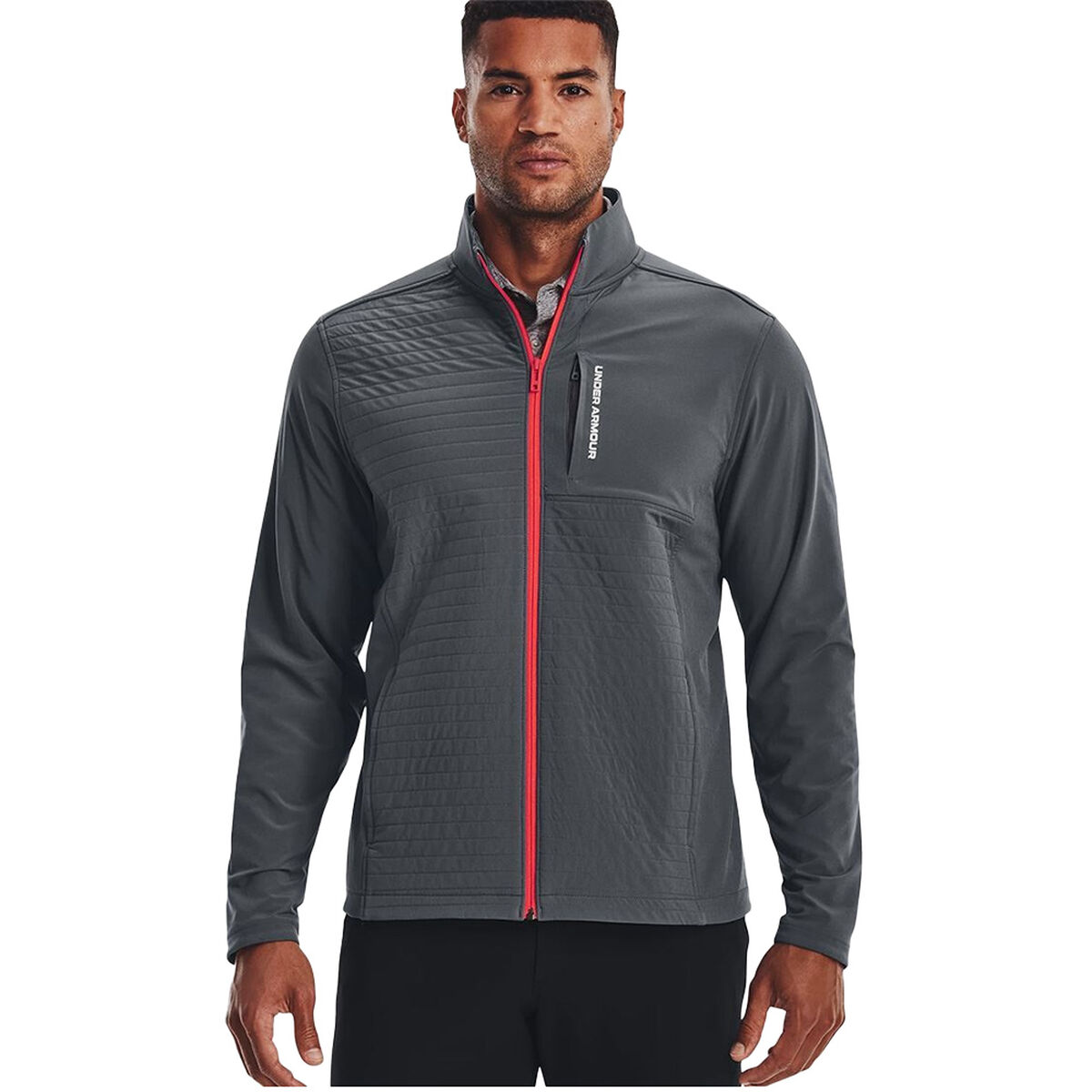 Under Armour Grey Comfortable Storm Revo Golf Jacket, Size: Medium | American Golf