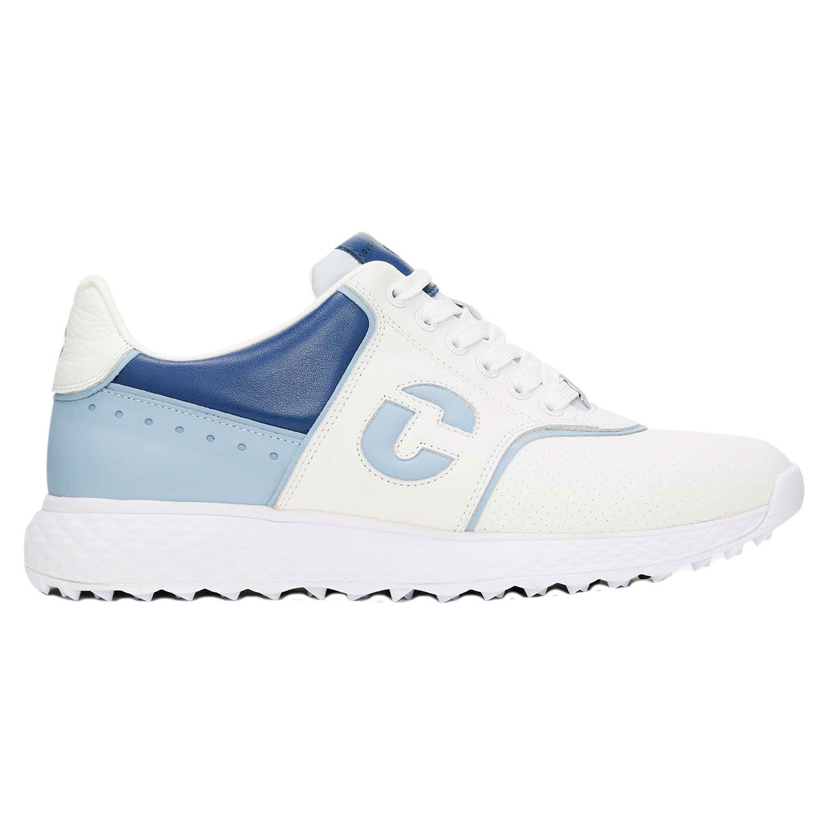 Duca Del Cosma Men’s Positano Waterproof Spikeless Golf Shoes, Mens, Blue/white/navy, 7 | American Golf