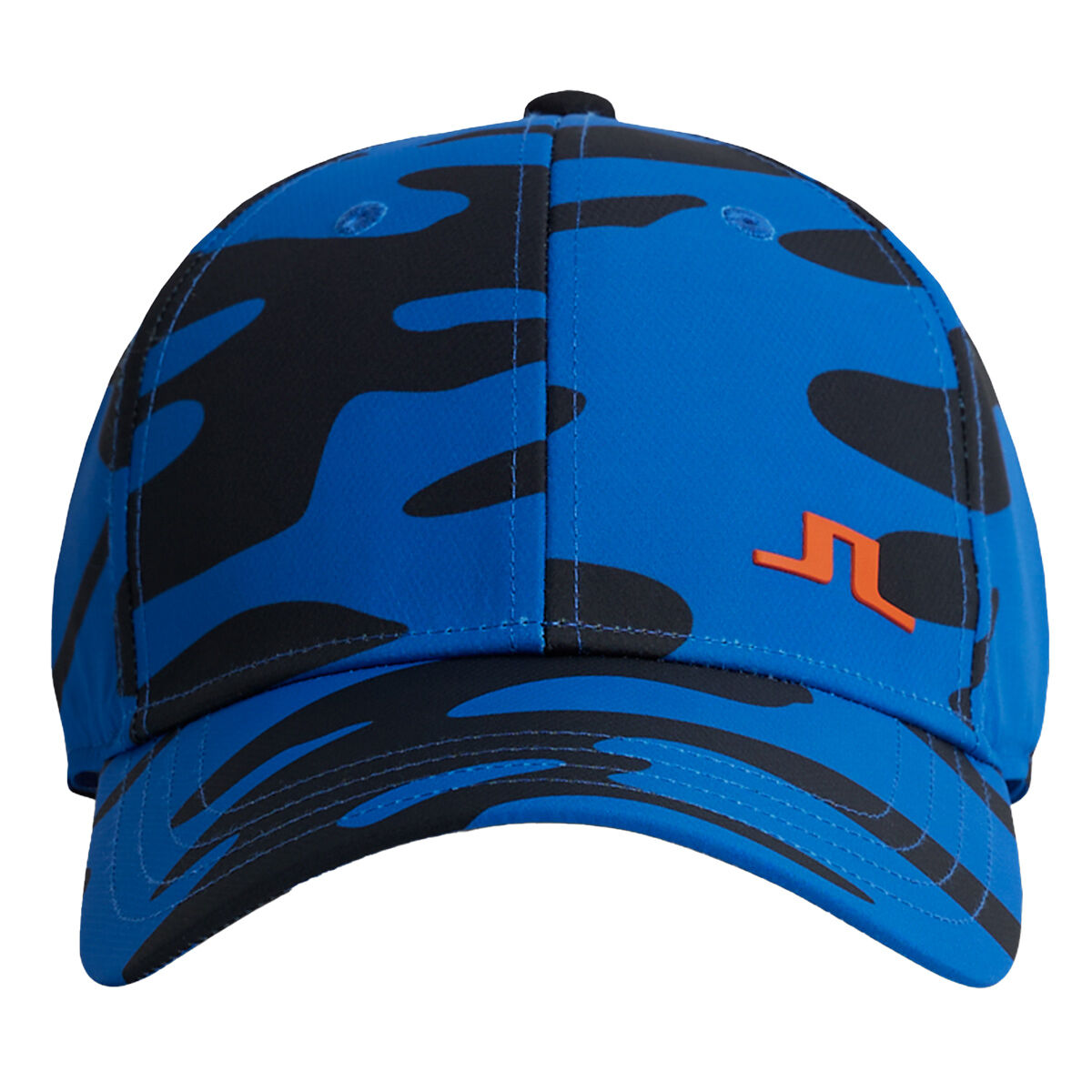 J.Lindeberg Men’s Jim Print Golf Cap, Mens, Nautical blue, One size | American Golf