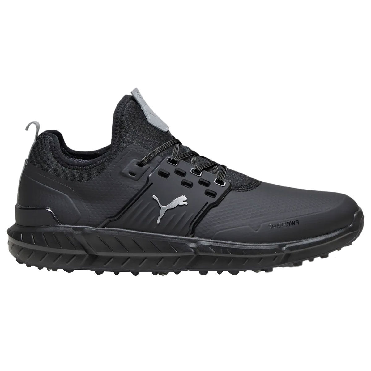 PUMA Men’s IGNITE Articulate Waterproof Spiked Golf Shoes, Mens, Black/grey, 11 | American Golf