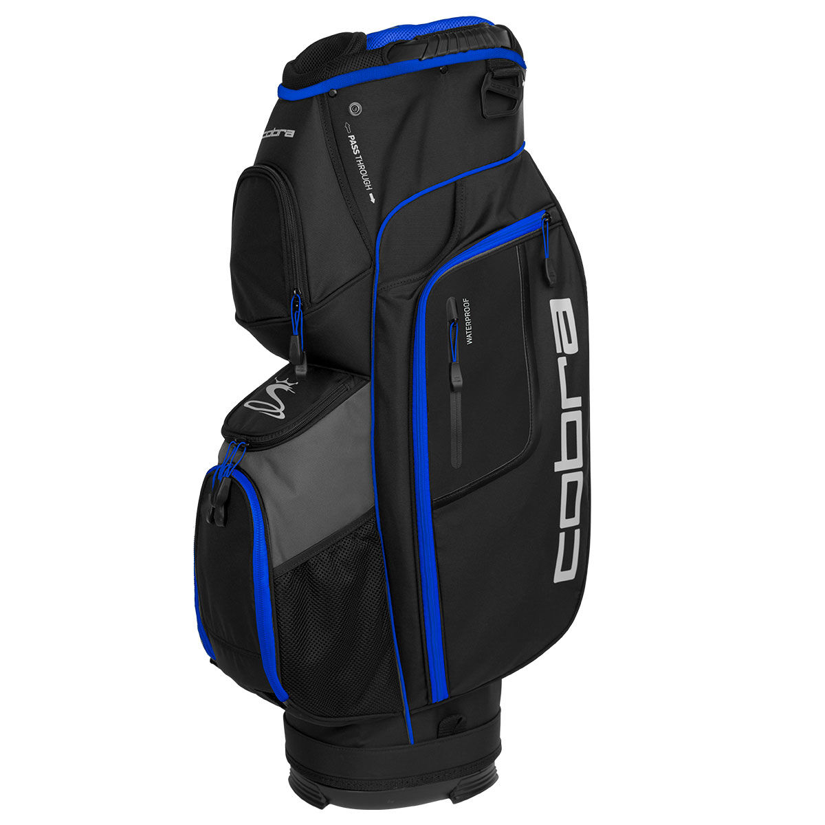 Cobra Golf Cart Bag, Golf Black, Grey and Blue Lightweight XL | American Golf, One Size