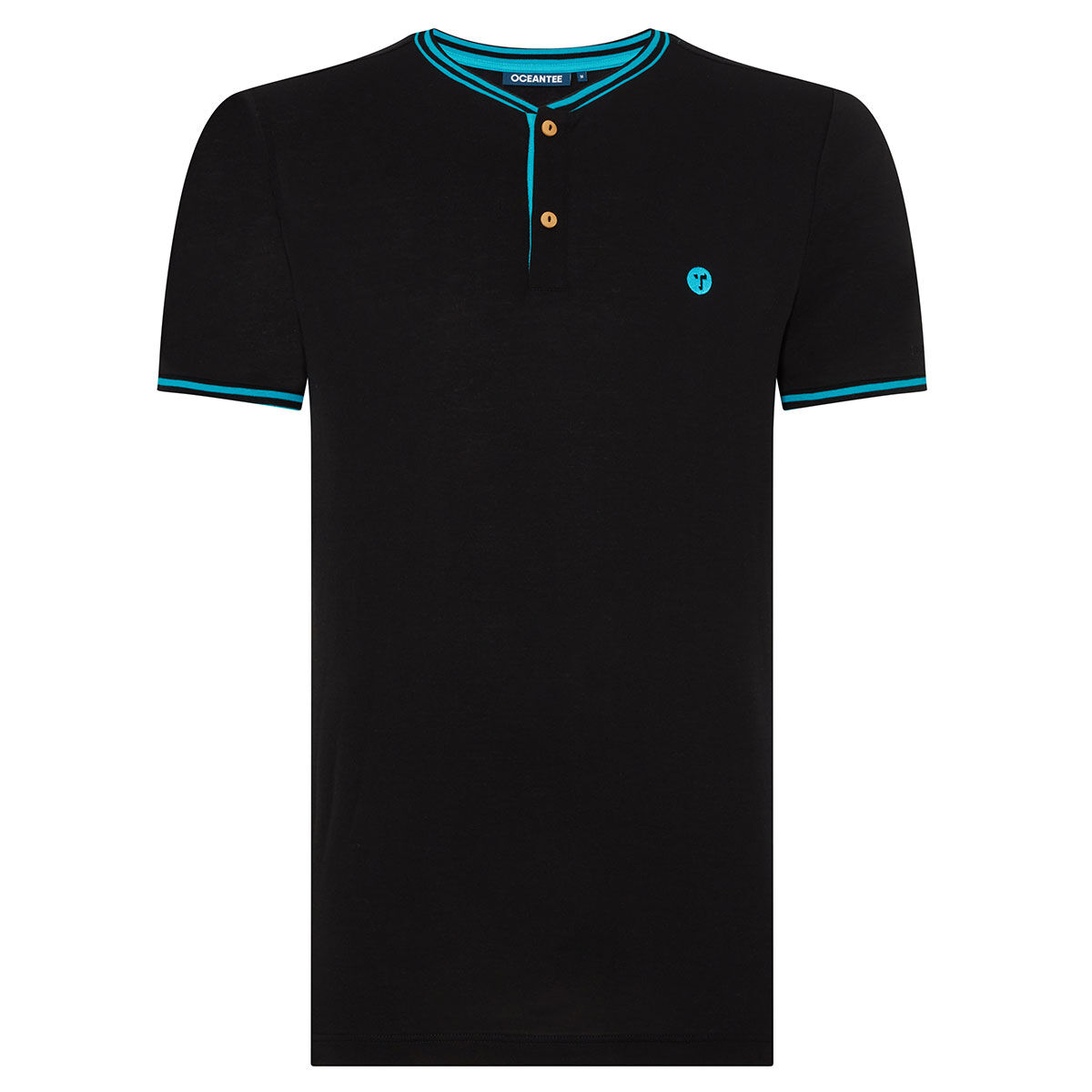 Ocean Tee Men’s Oceanic Breathable Golf Polo Shirt, Mens, Black, Small | American Golf