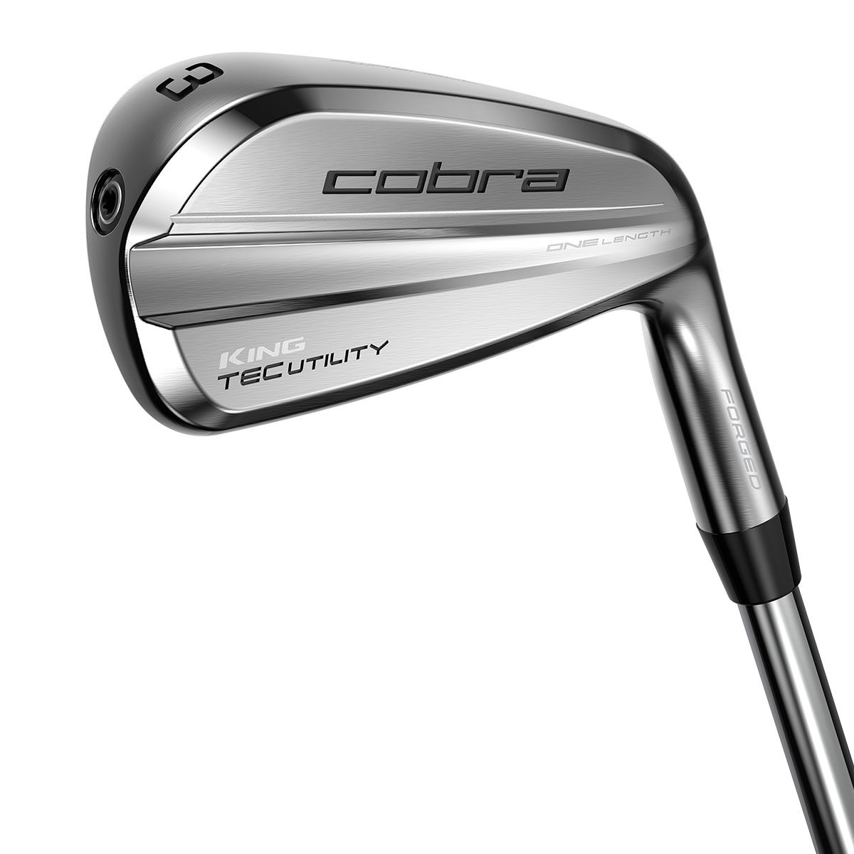 Cobra Golf Men’s Grey and Black King TEC ONE Length Utility Iron | American Golf, One Size