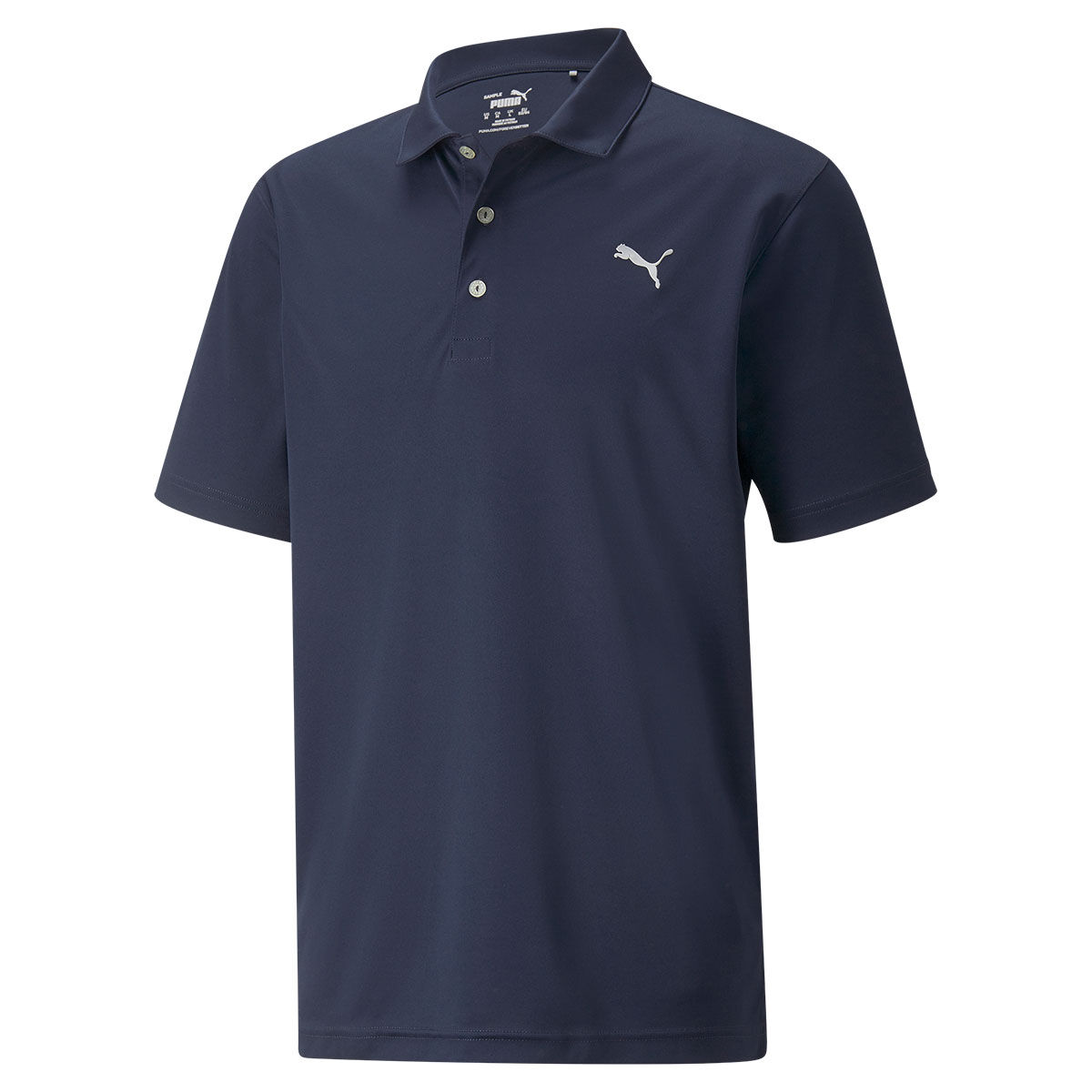 PUMA Golf Mens Navy Blue Icon Golf Polo Shirt, Size: Small | American Golf