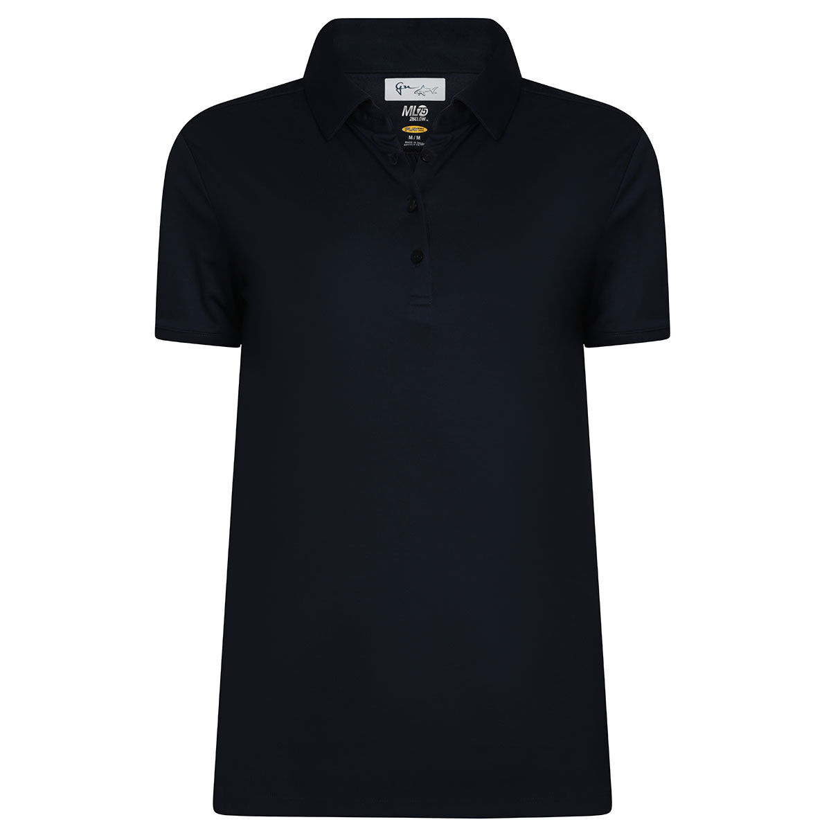 Greg Norman Navy Blue ML75 2Below Golf Polo Shirt, Womens | American Golf, Size: XS
