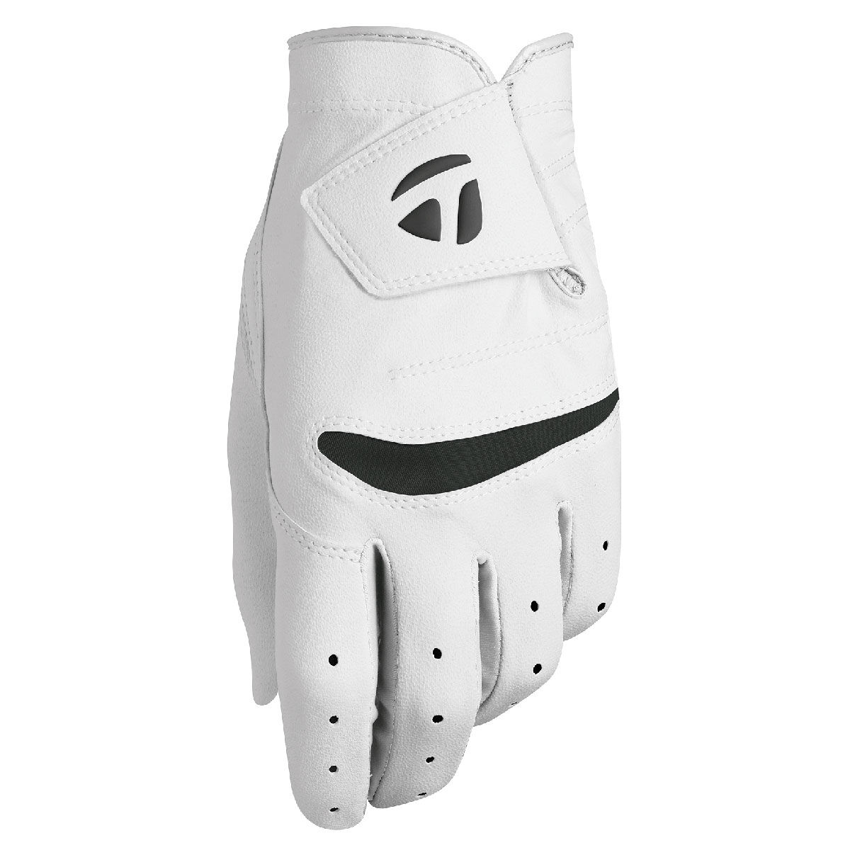 TaylorMade Stratus Soft Golf Glove, Mens, Left hand, Small, White | American Golf