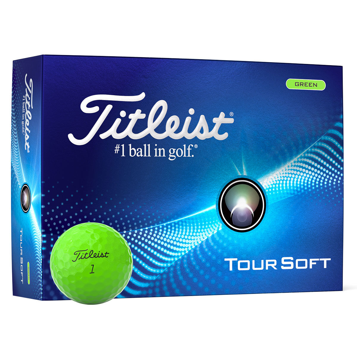 Titleist Tour Soft 12 Golf Ball Pack, Mens, Green | American Golf