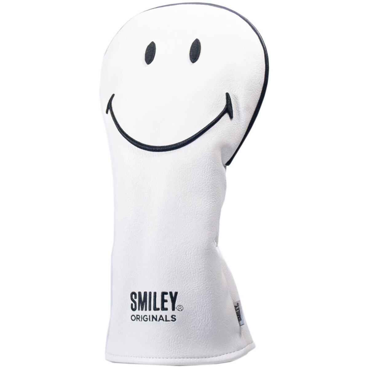 Smiley Original Classic Golf Driver Head Cover, Mens, Driver, White | American Golf