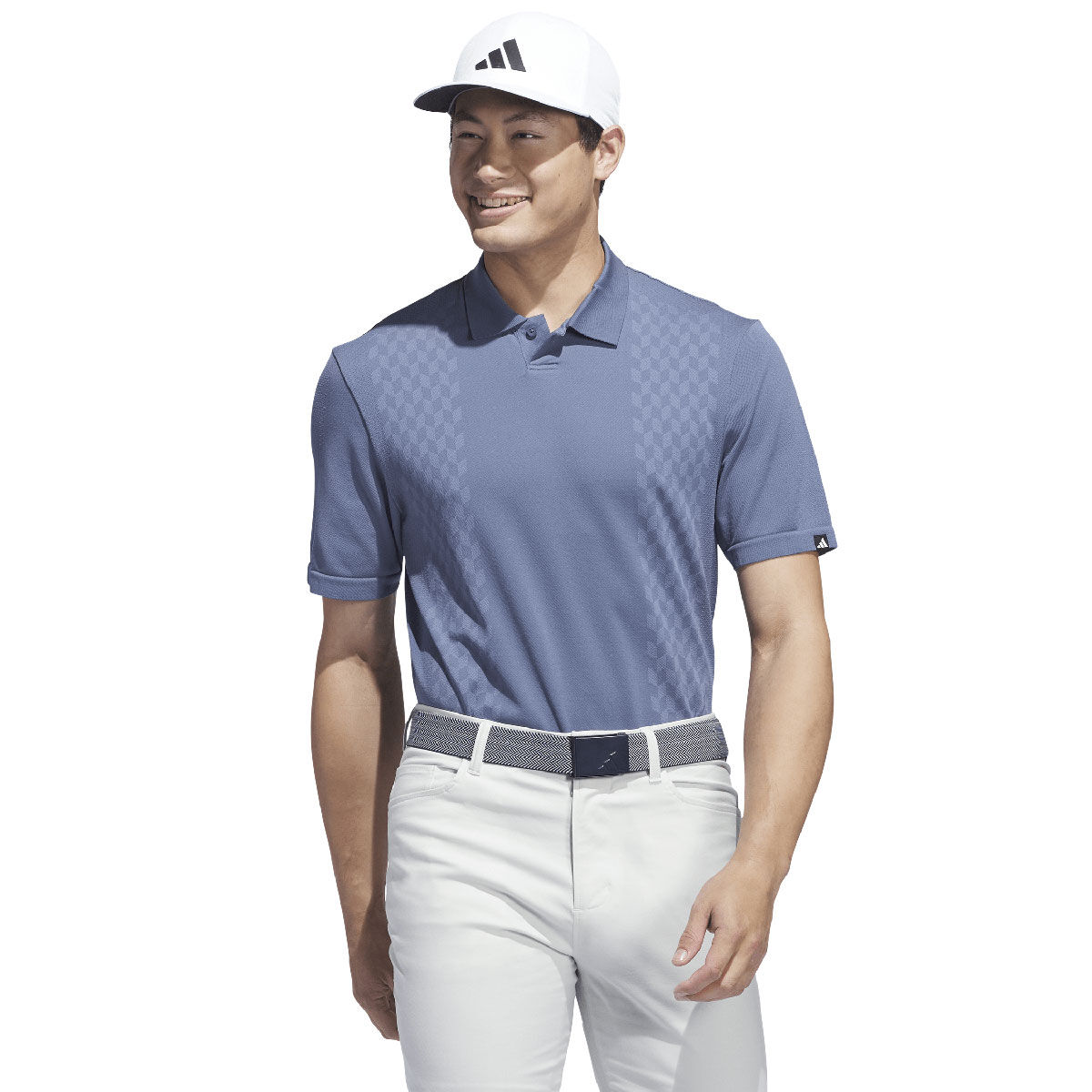 adidas Men’s Ultimate365 Tour Primeknit Golf Polo Shirt, Mens, Preloved ink, Medium | American Golf