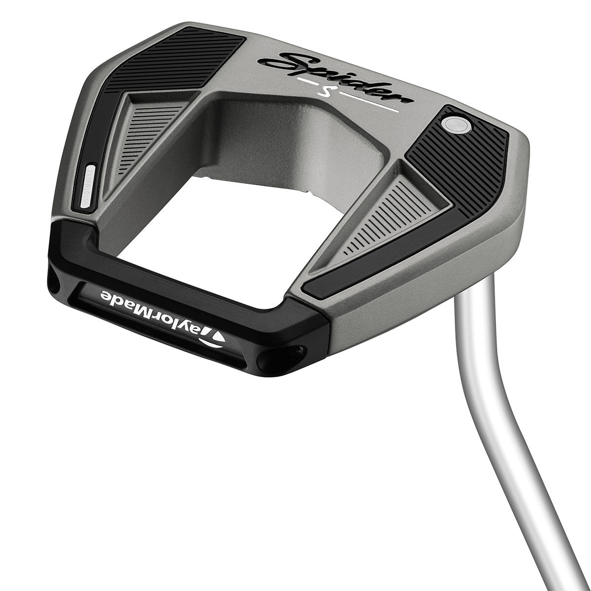 TaylorMade Black and Grey Spider S L-Neck Left Hand Golf Putter, Size: 35" | American Golf, 34inches