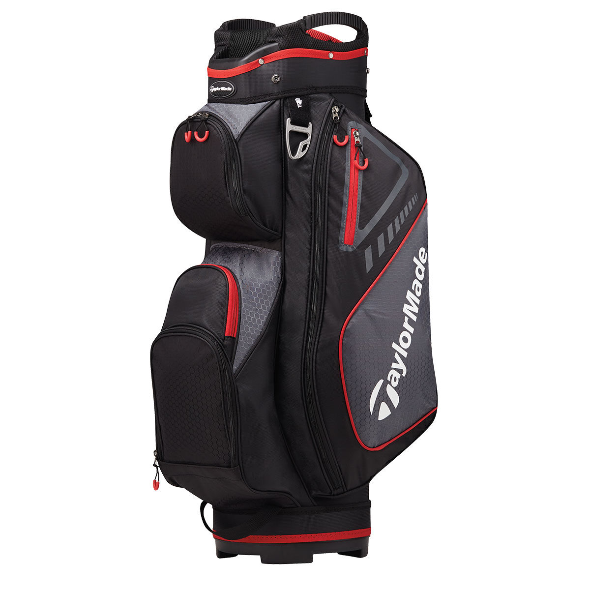 TaylorMade Select Plus Lightweight Golf Cart Bag, Black red, One Size | American Golf