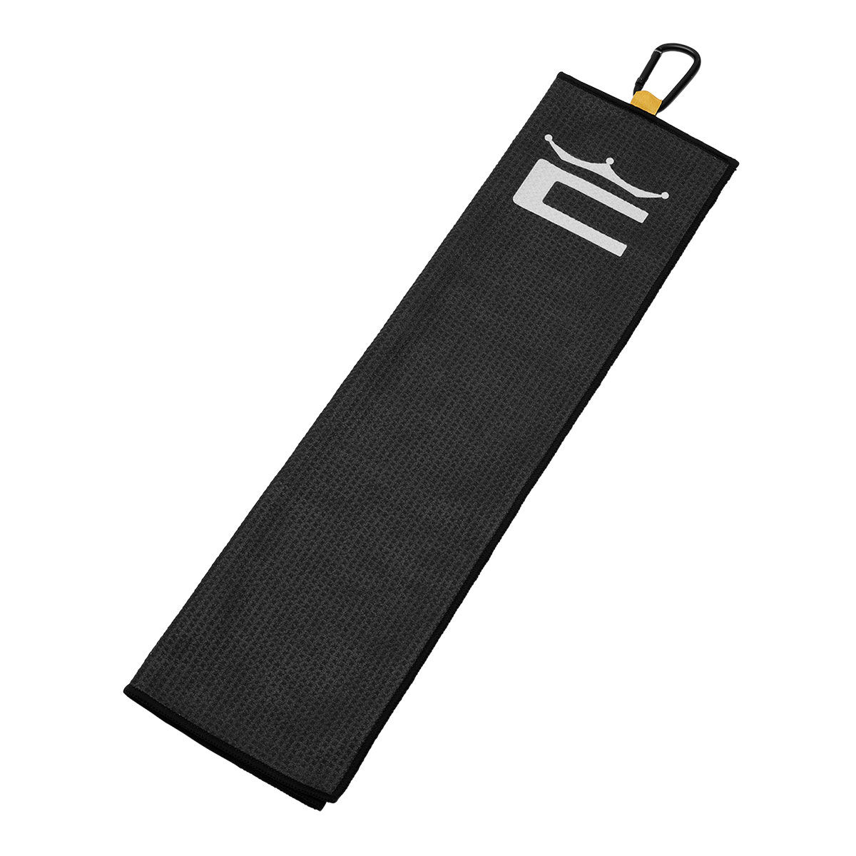 Cobra Golf Black Jacquard Tri-Fold Towel, Size: One Size | American Golf