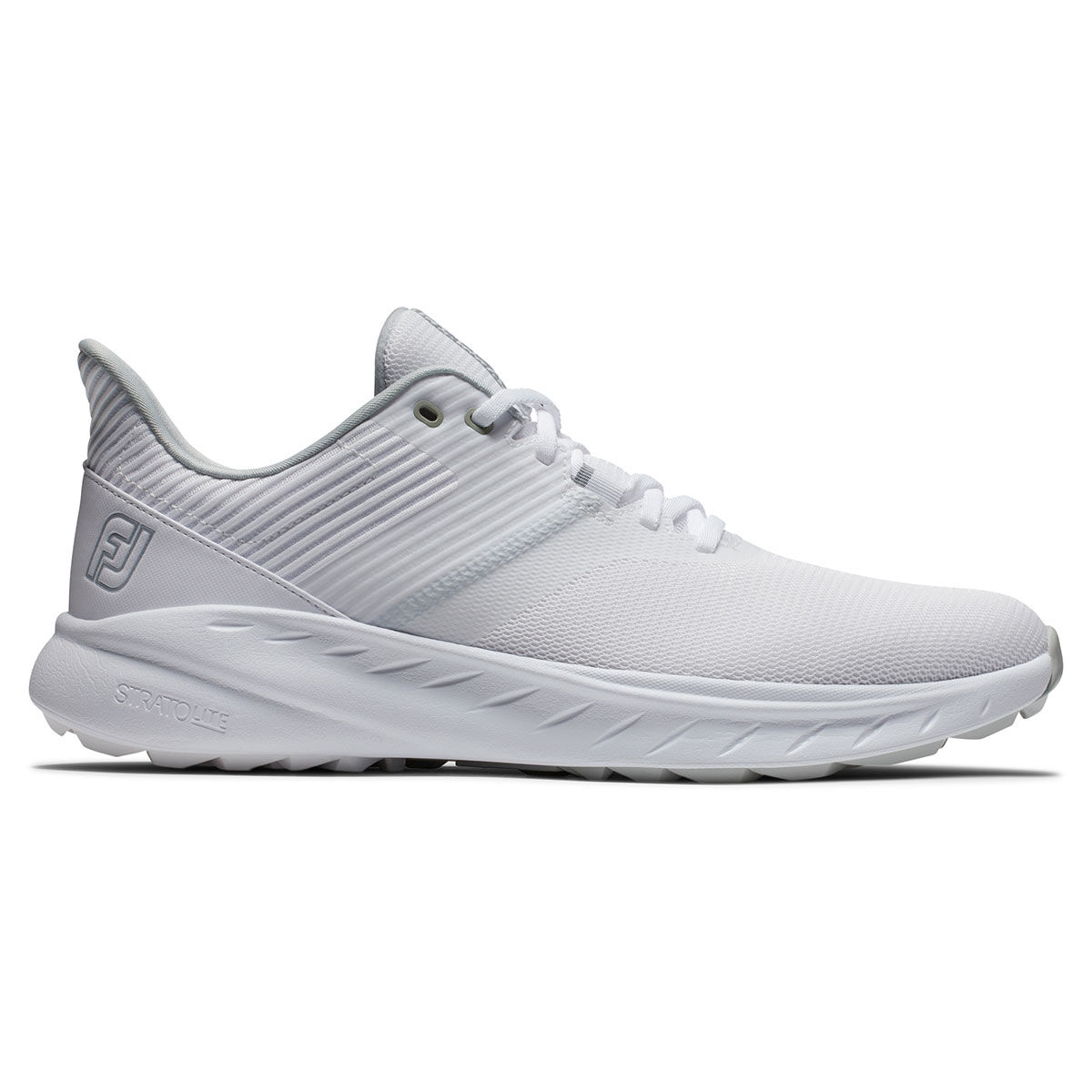 FootJoy Men’s White Lightweight Flex Spikeless Golf Shoes, Size: 8 | American Golf