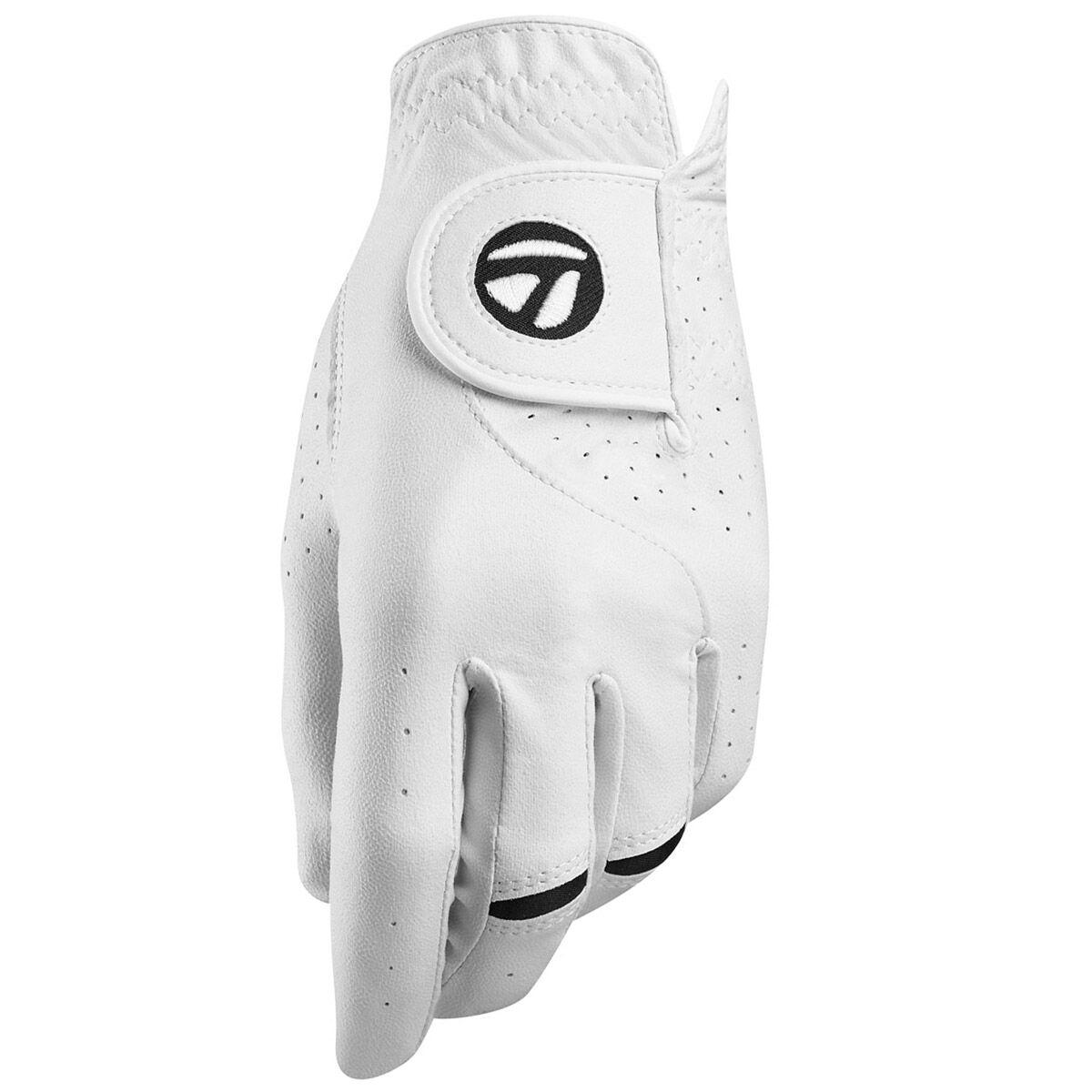TaylorMade Stratus Tech Golf Glove, Mens, Left hand, Large, White | American Golf