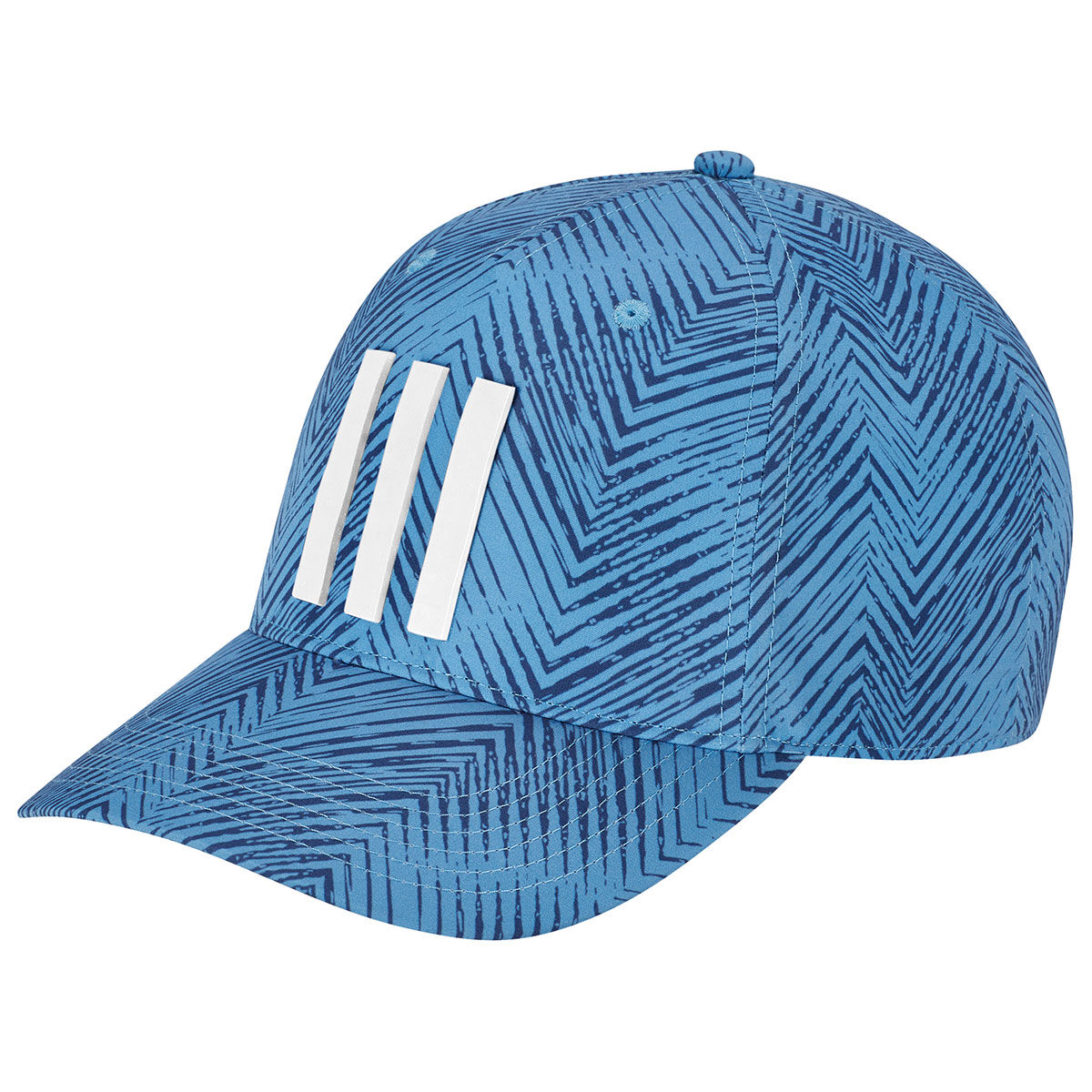 adidas Men’s Tour 3-Stripe Golf Cap, Mens, Semi blue burst, One size | American Golf