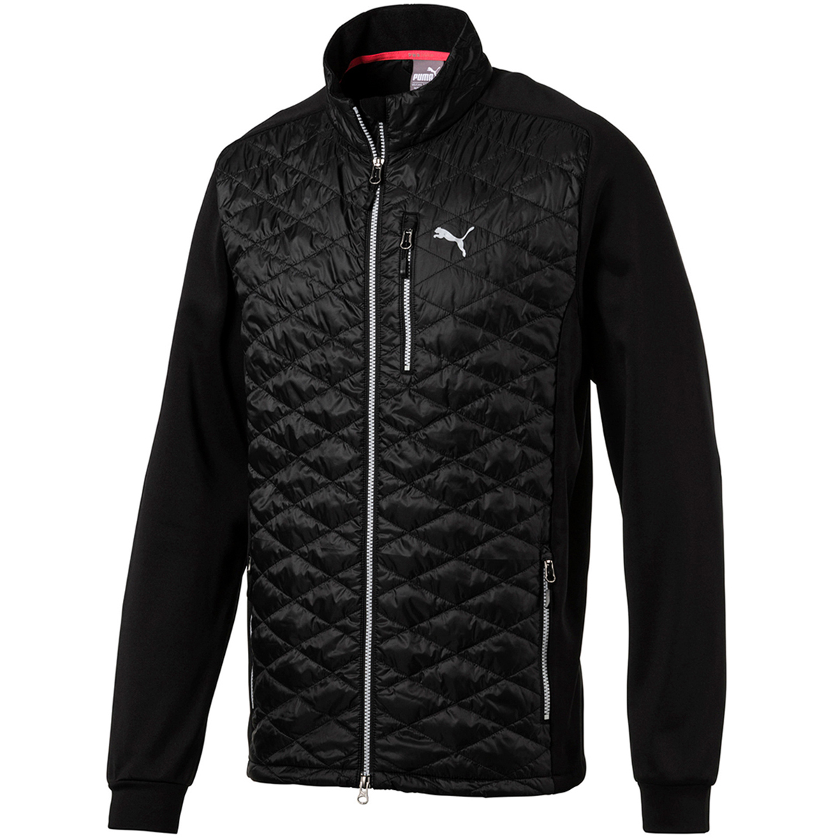 puma golf pwrwarm quilted hybrid jacket