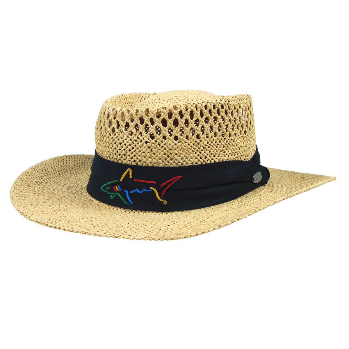 Greg Norman Men's Signature Straw Golf Hat from american golf