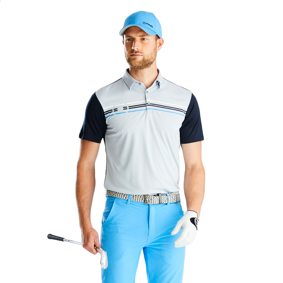 PING Men's Morten Golf Polo Shirt from american golf