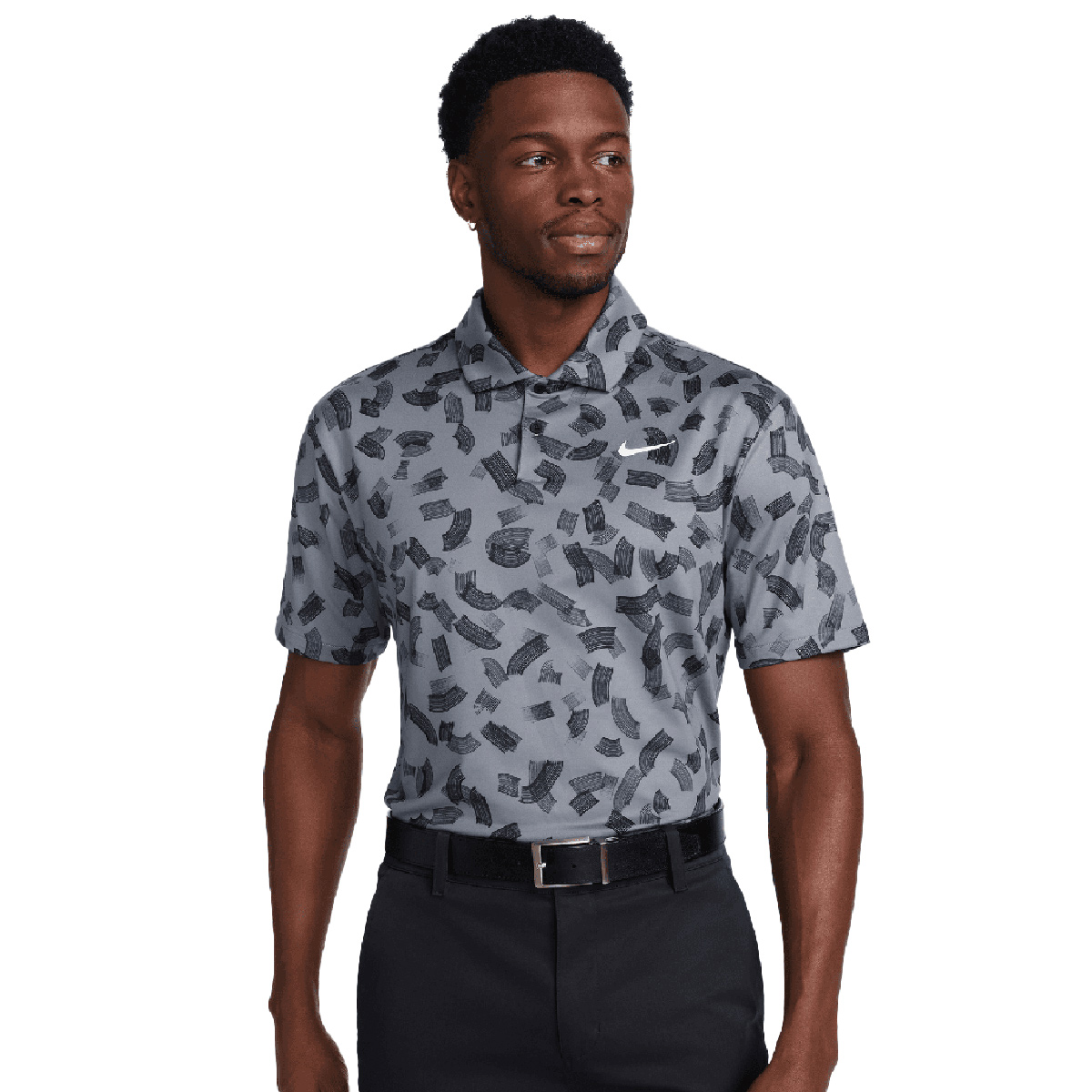 Nike Men's Tour Dri-FIT Micro Print Golf Polo Shirt from american golf
