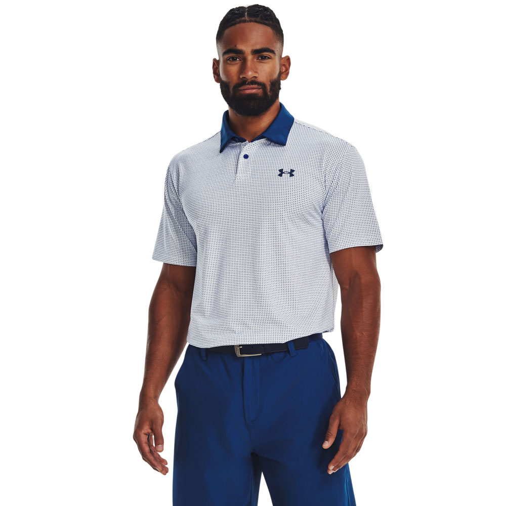 Under Armour Men's T2G Printed Golf Polo Shirt