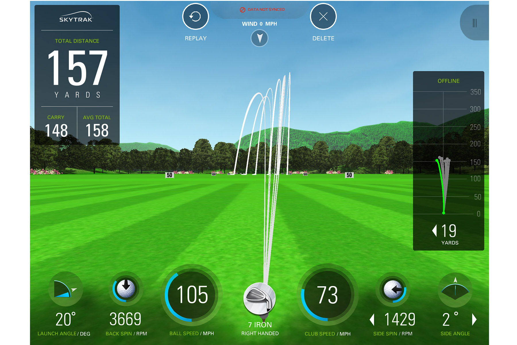 SkyTrak Personal Launch Monitor & Simulator from american golf