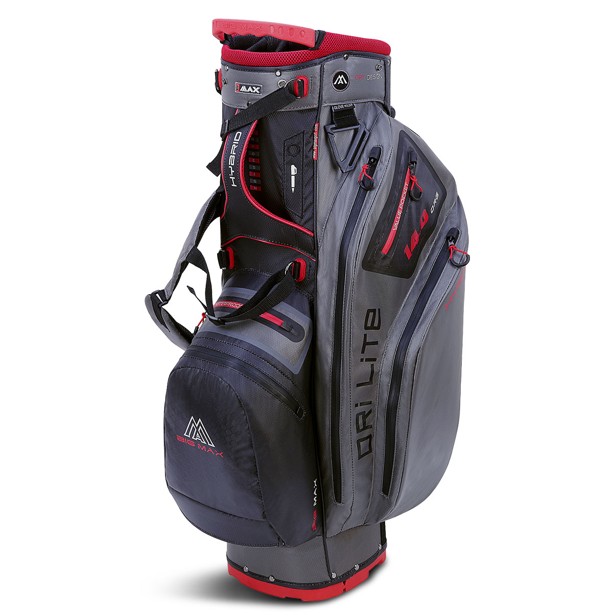 BIG MAX Dri Lite Hybrid 2 Water-Resistant Golf Stand Bag from american golf