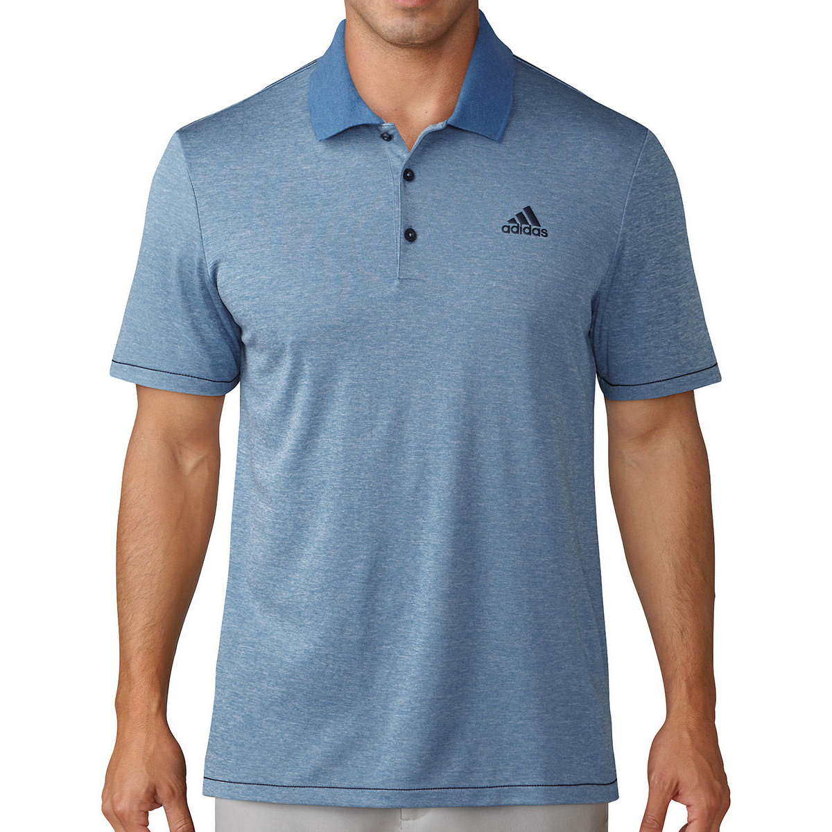 adidas Golf Heathered Polo Shirt from american golf