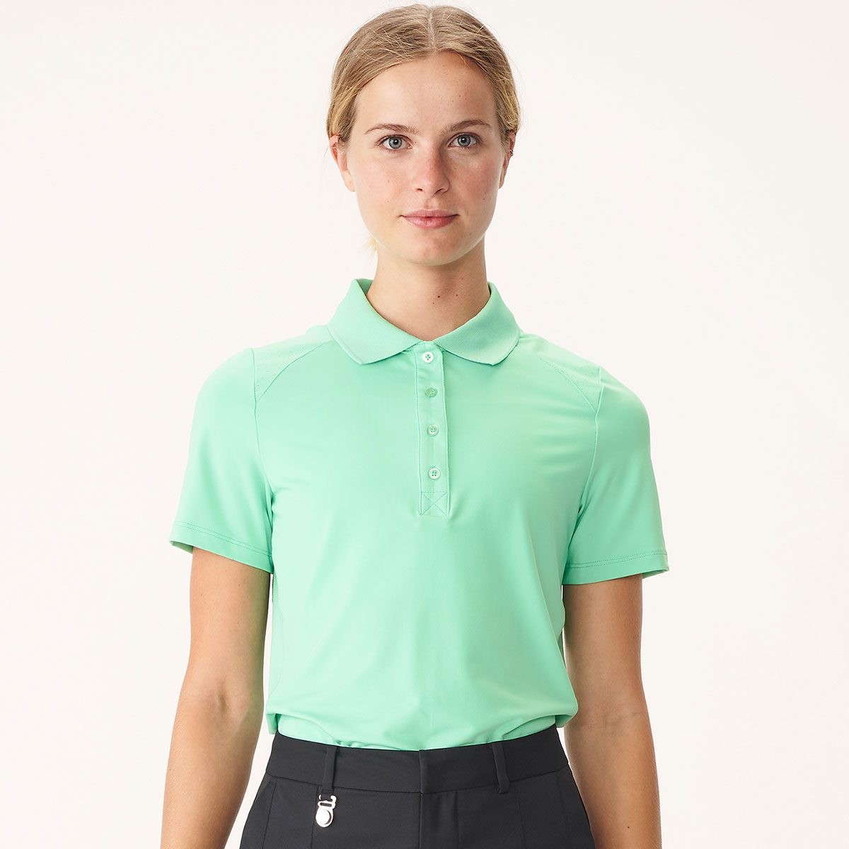 Rohnisch Ladies Rumi Short-Sleeve Stretch Golf Polo Shirt from american ...