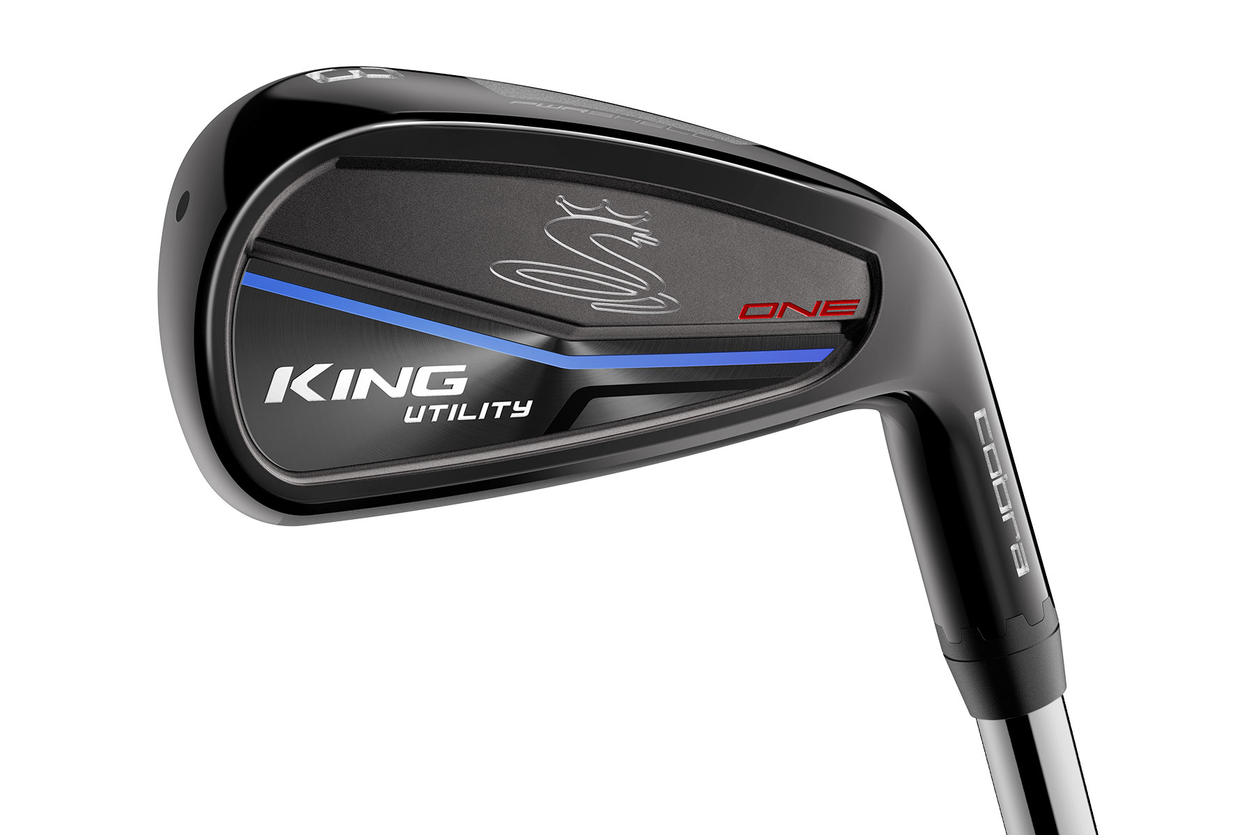 Cobra King Black ONE Length Steel Utility Iron from american golf