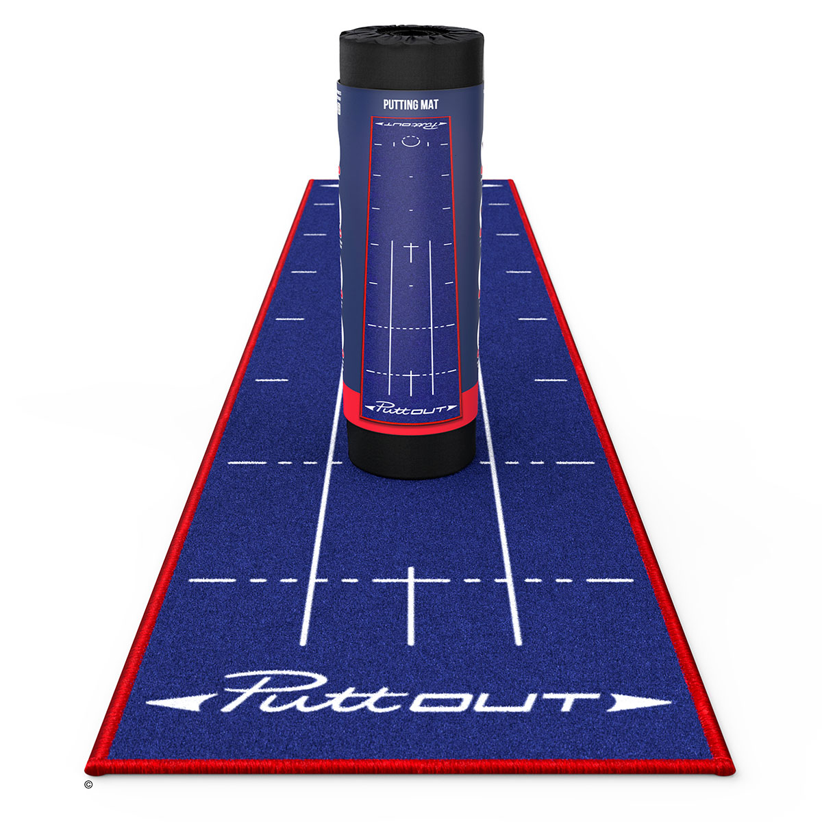 PuttOUT Deluxe Golf Putting Mat
