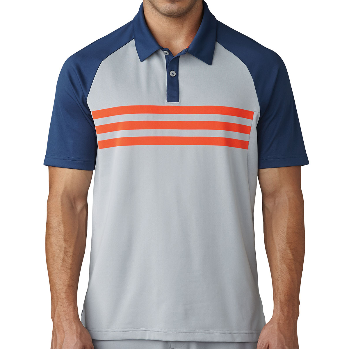 adidas climacool 3 stripes golf polo shirt