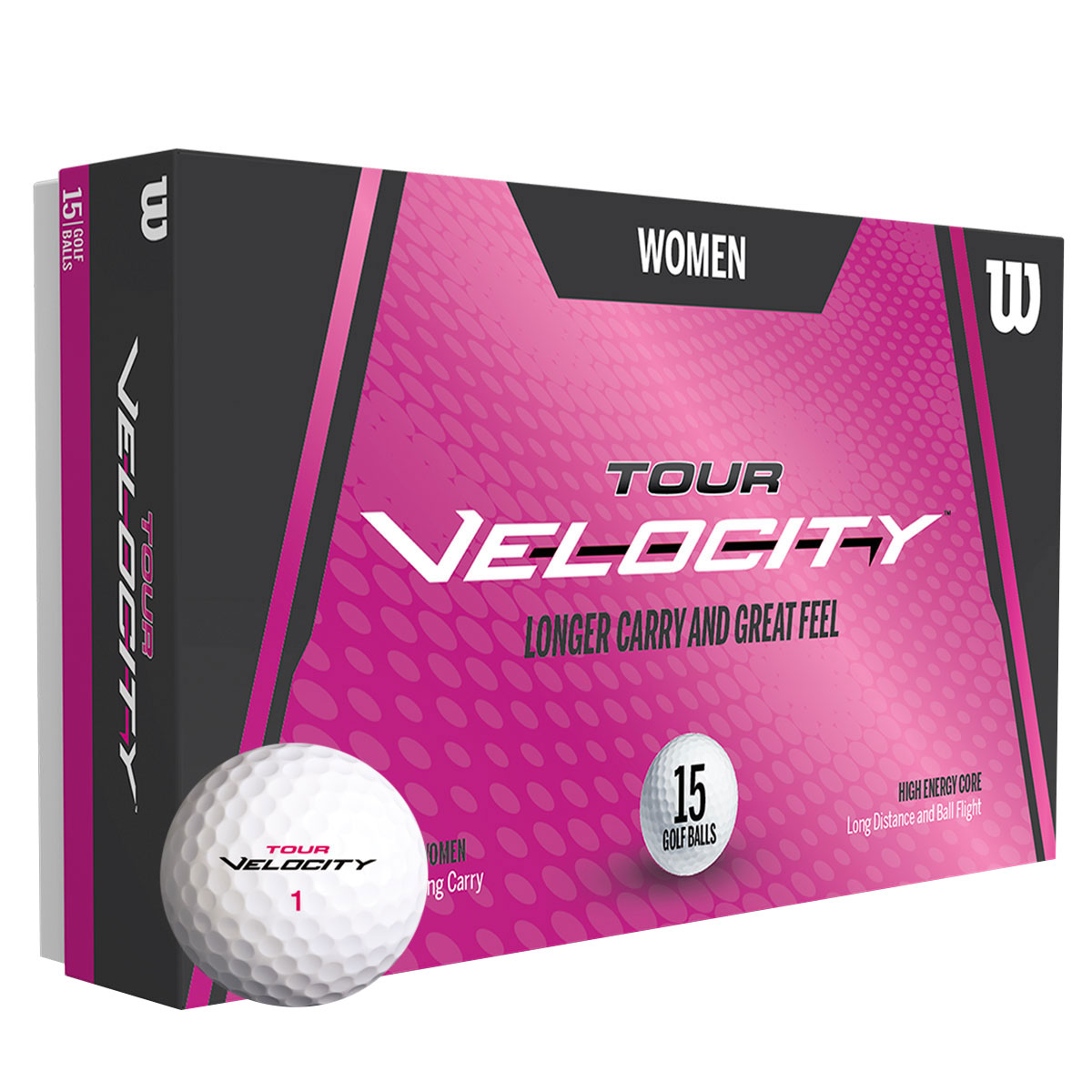 wilson tour velocity women's golf balls