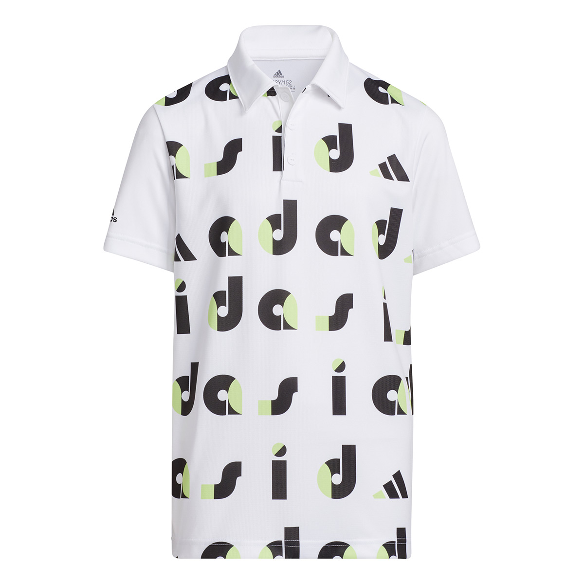 adidas Junior Graphic Stretch Golf Polo Shirt from american golf