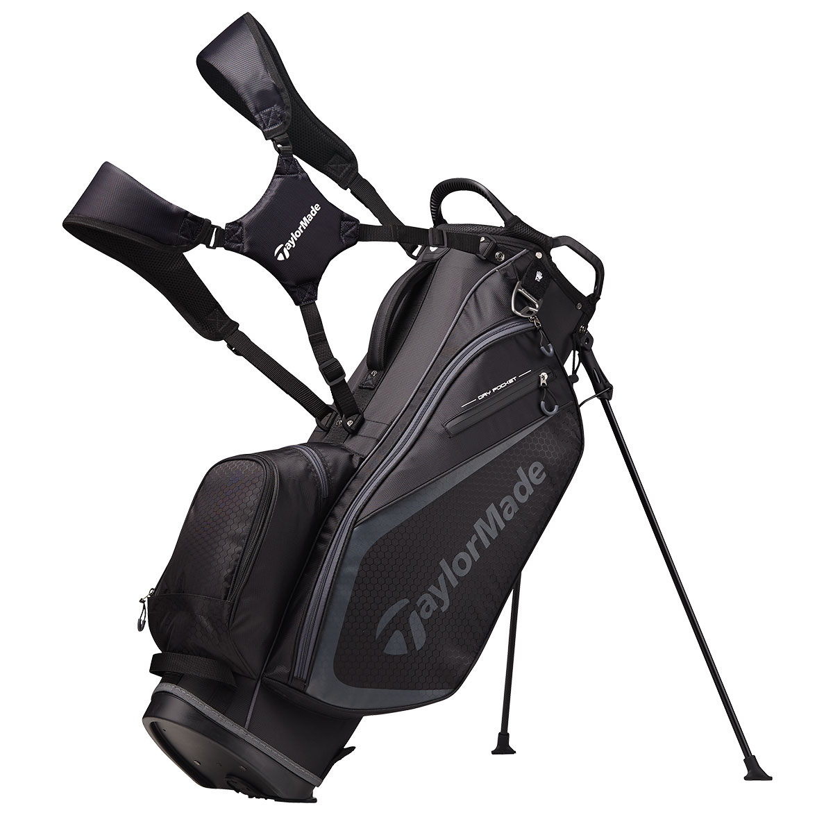 TaylorMade Select Plus Black Stand Bag