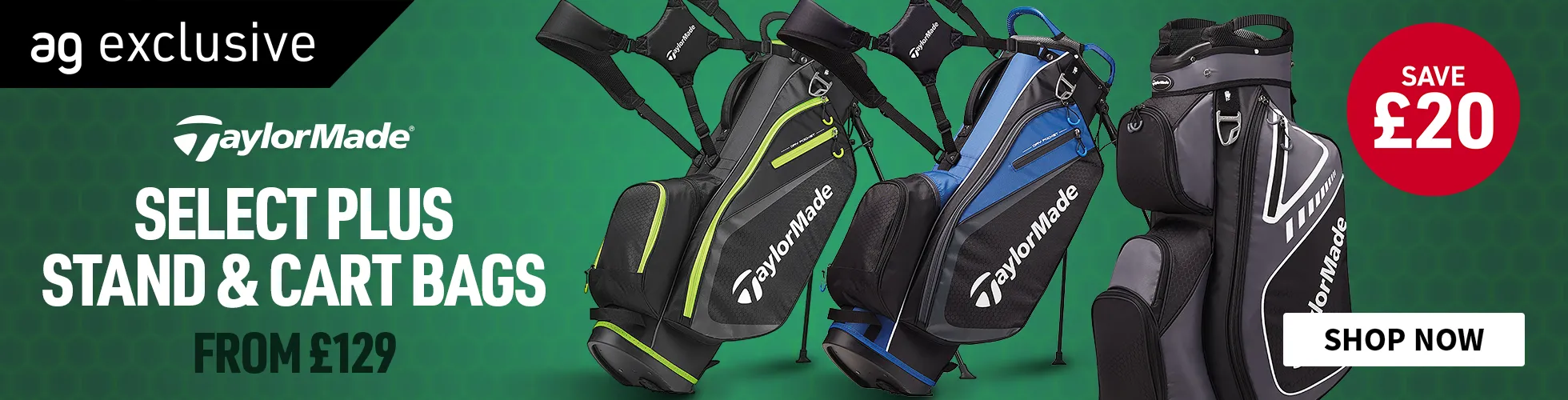 TaylorMade Select Plus Bags