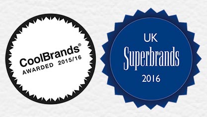 CoolBrand and UK Superbrands Awards For 2016