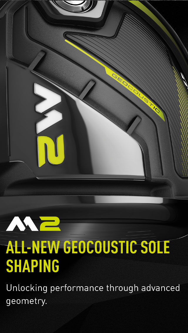 ALL-NEW GEOCOUSTIC SOLE SHAPING