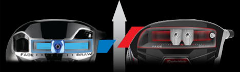 TaylorMade R15 Front Track System - SLDR vs R15