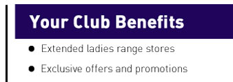 Your Club Benefits