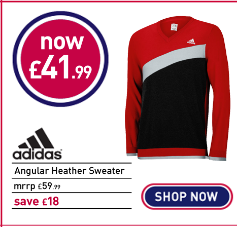 adidas Golf Angular Heather Sweater